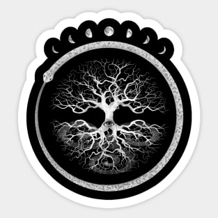 Ouroboros Tree of LIfe Sticker